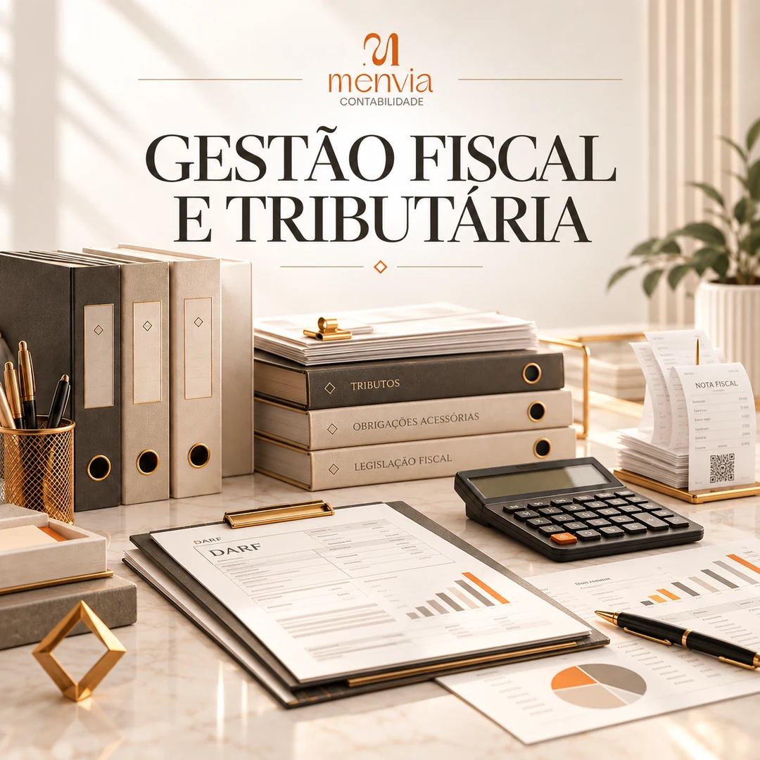 Arte do serviço Gestão Fiscal e Tributária