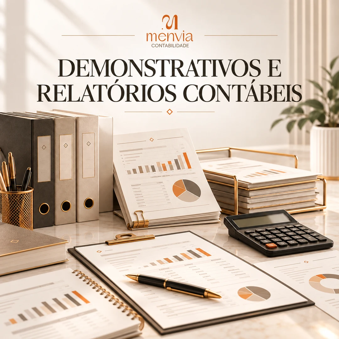 Arte do serviço Demonstrativos e Relatórios Contábeis